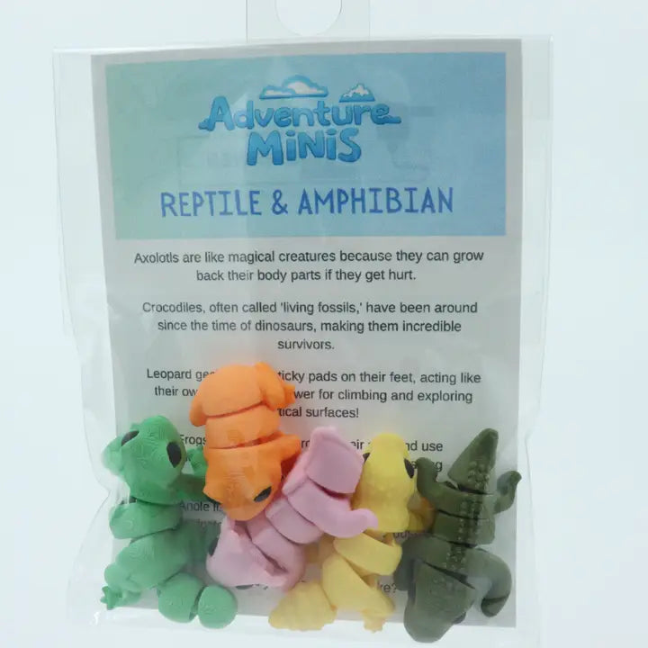 Adventure Minis Reptile Amphibian Set