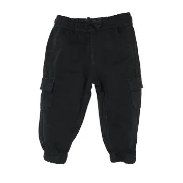 Black Cargo Jogger
