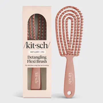 Detangling Flexi Brush - Terracotta