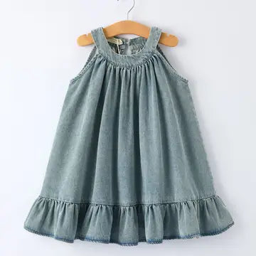 Denim A-Line Dress
