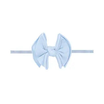 Skinny Soft Nylon Bow Headband
