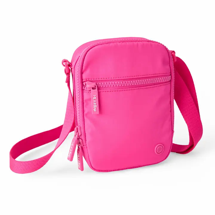 Neon Pink Crossbody