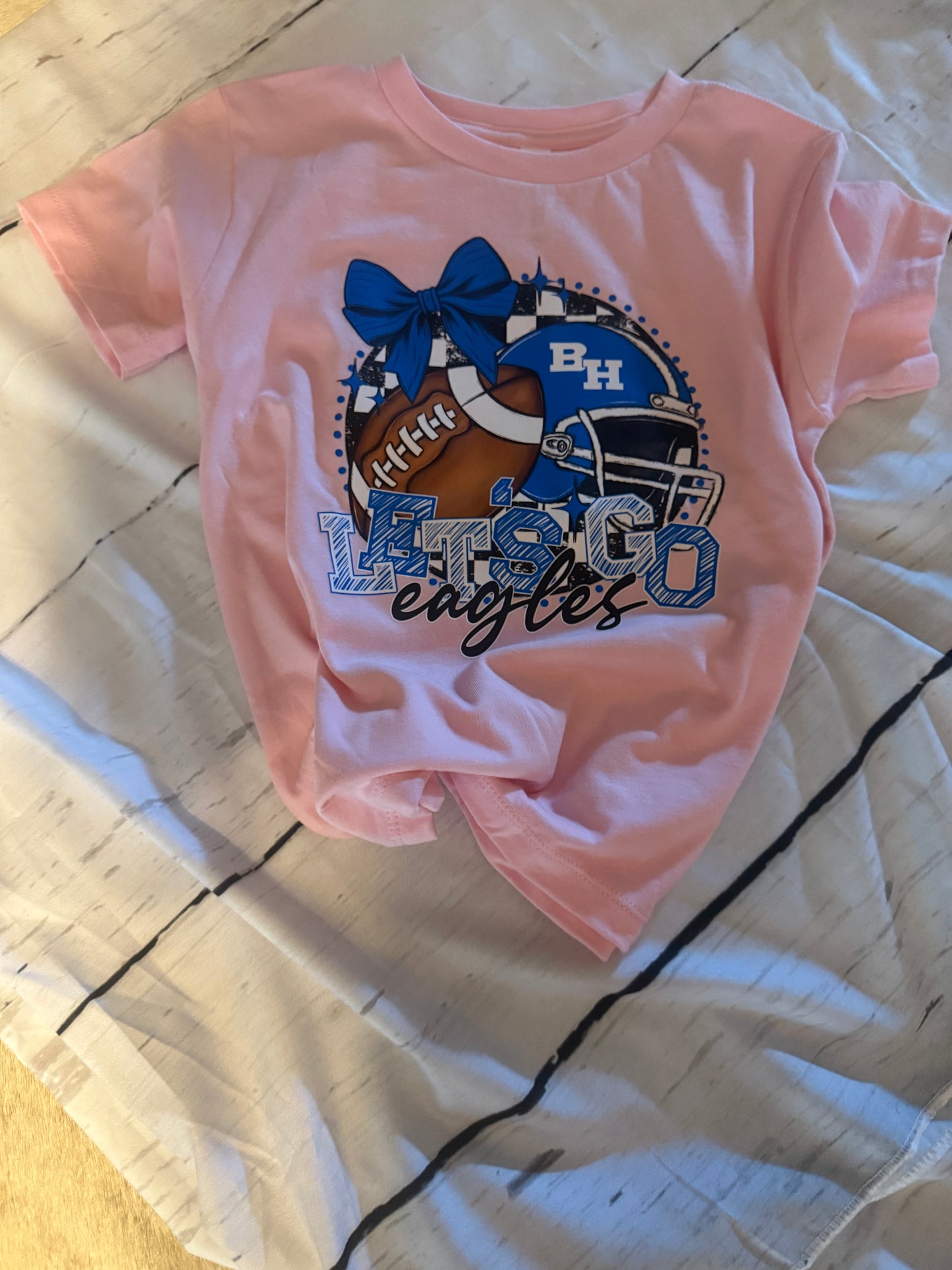 BH Pink Football Spirit Shirt
