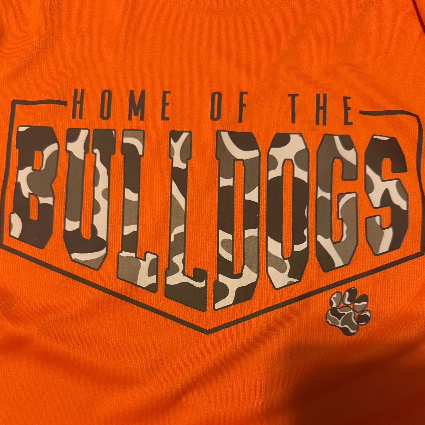 Home of the Bulldogs Camo Shirt