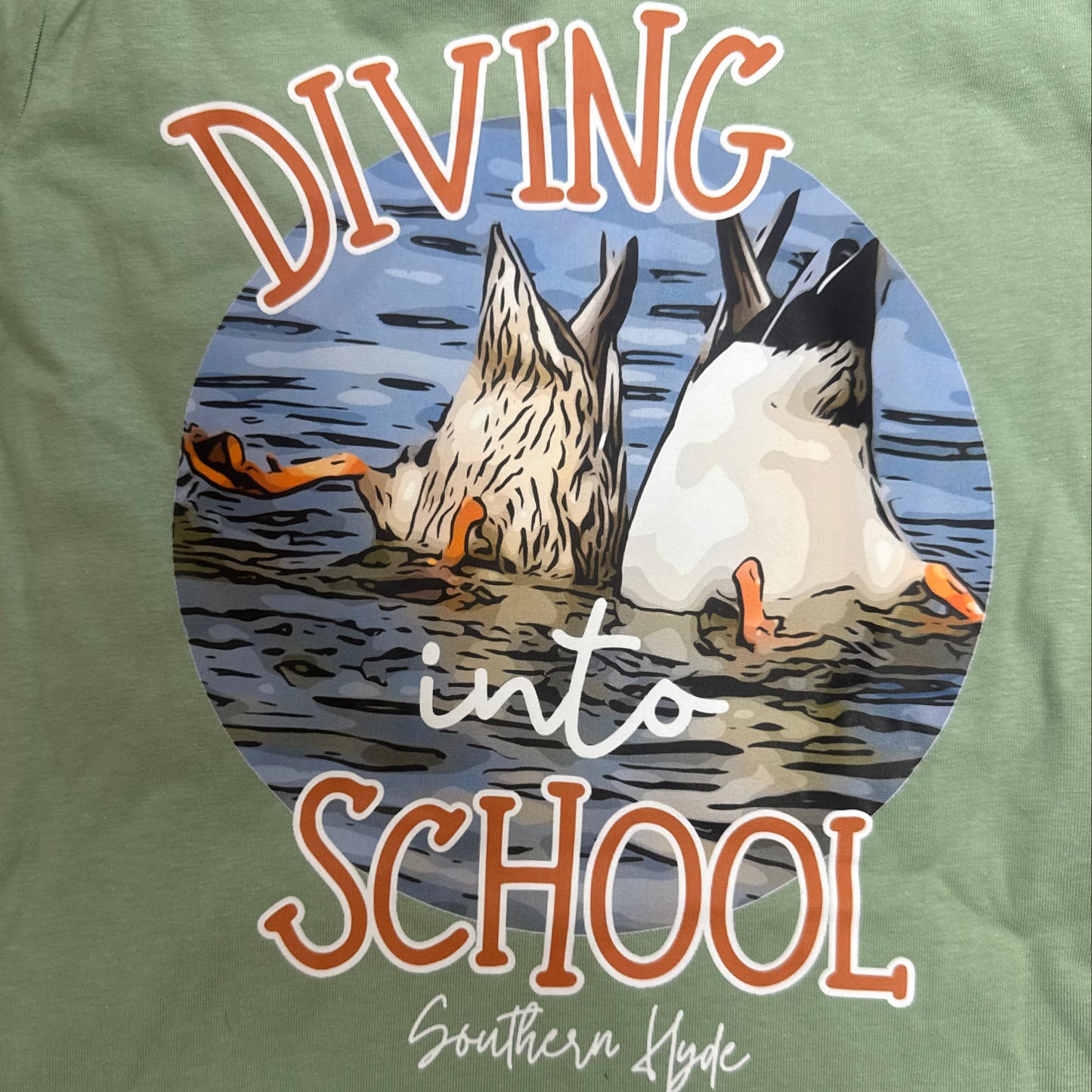 Diving into School T-Shirt