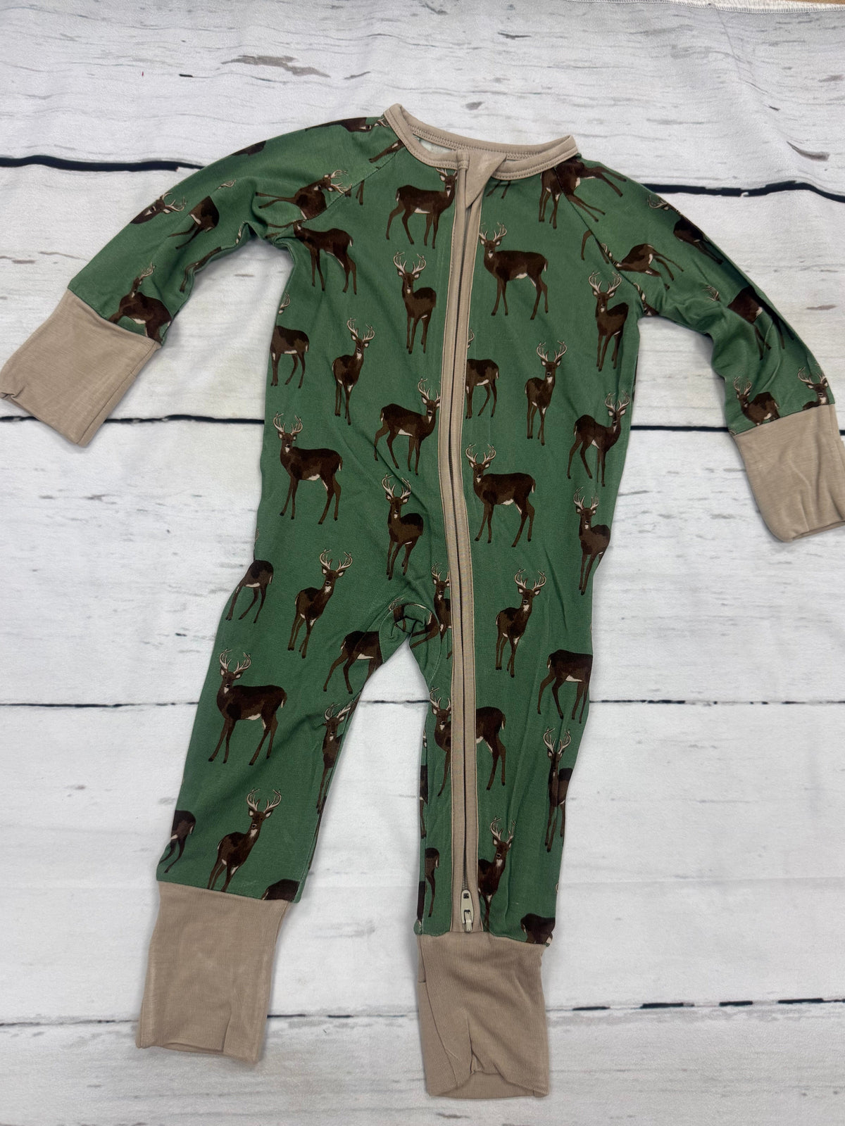 Deer Zip Pajamas