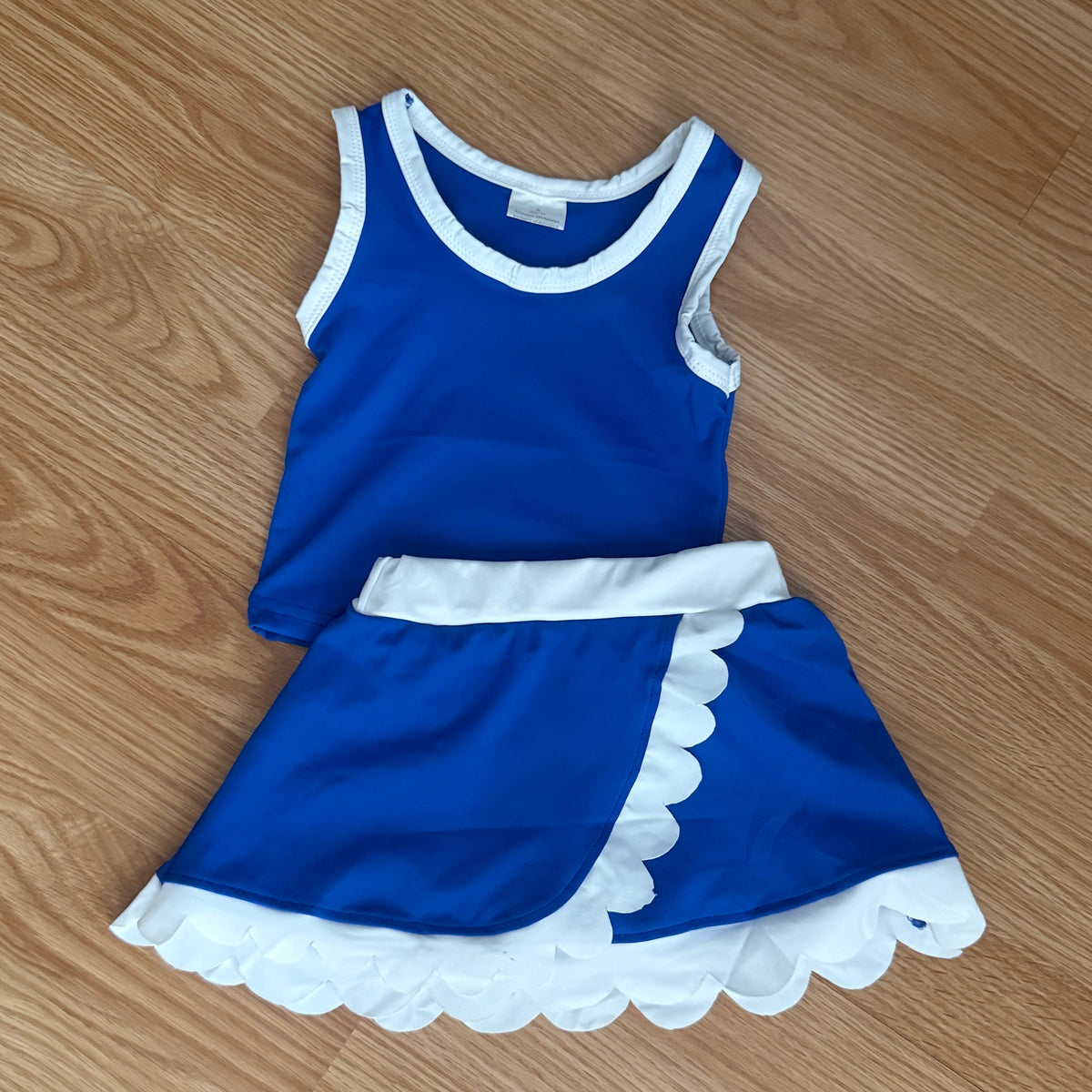 Royal Blue & White Athletic Set