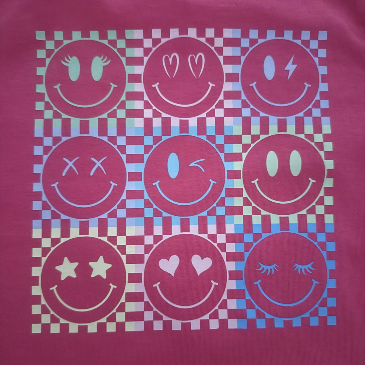 Hot Pink Emoji T-Shirt