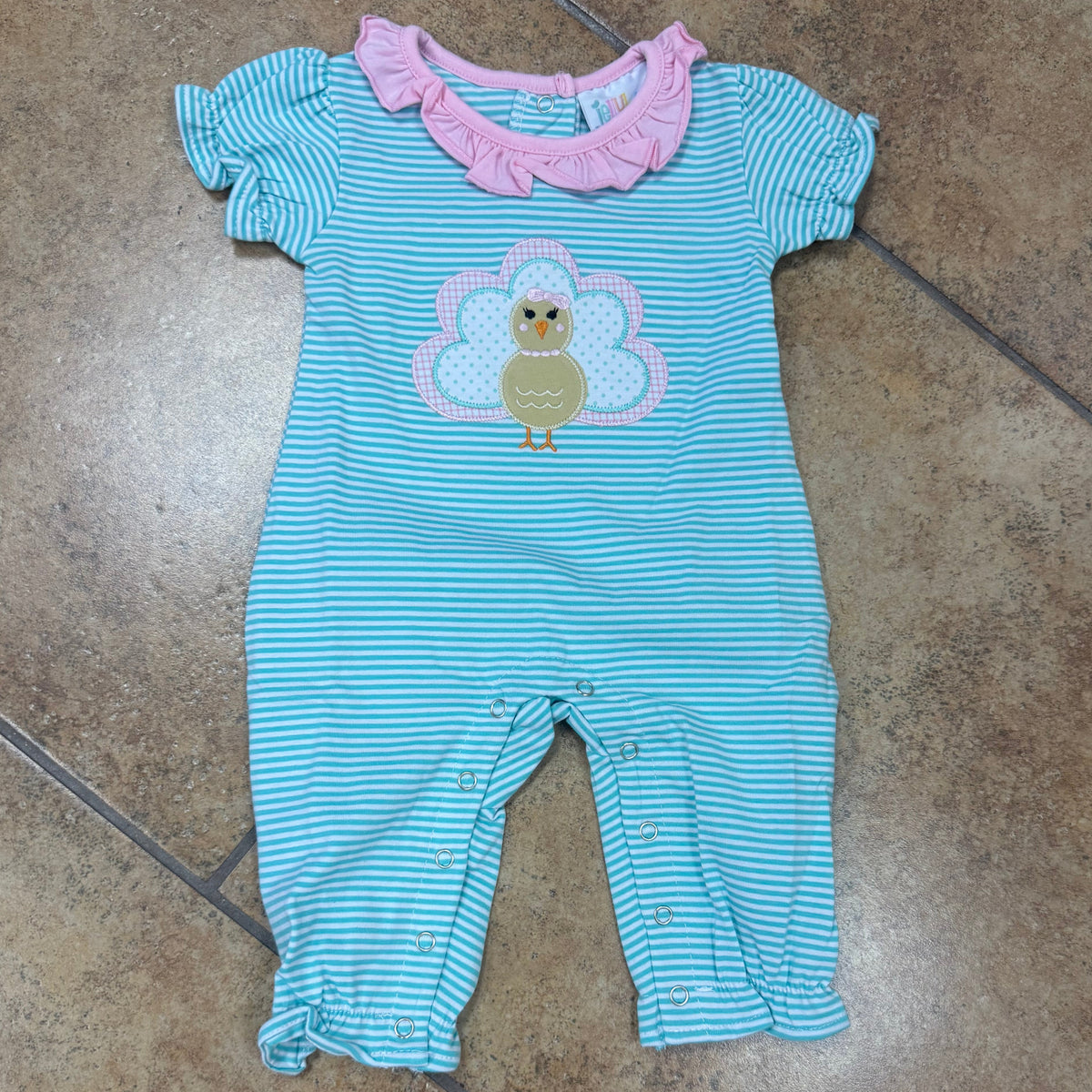 Give Thanks Ruffle Romper