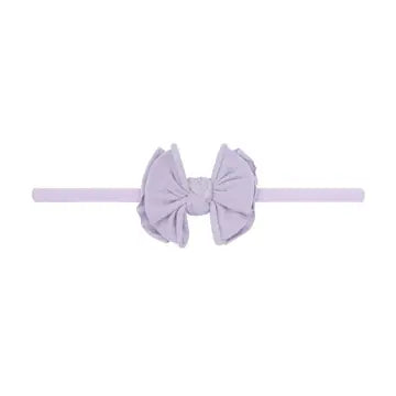 Skinny Soft Nylon Bow Headband