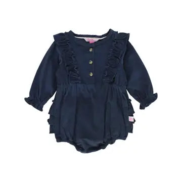 Navy Corduroy Bubble
