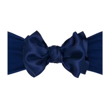 Baby Bling Satin Headband with Satin Bow