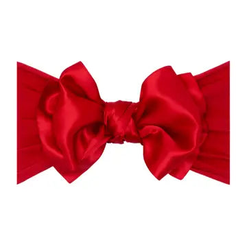Baby Bling Satin Headband with Satin Bow