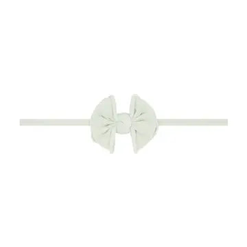Skinny Soft Nylon Bow Headband