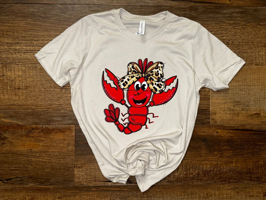 Crawfish with Bow T-Shirt