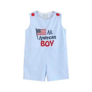All American Boy Romper