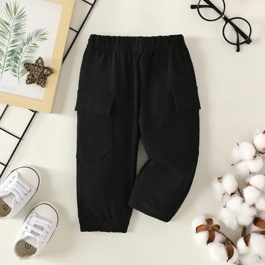 Baby Boy Black Sweatpants