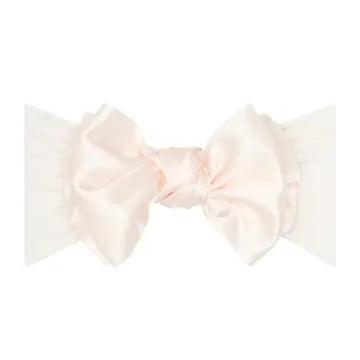 Baby Bling Satin Headband with Satin Bow