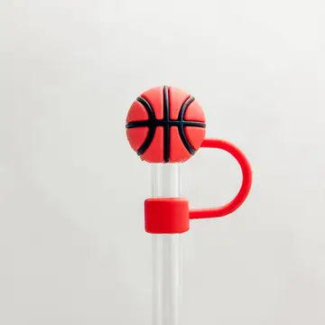 Basketball Straw Cover