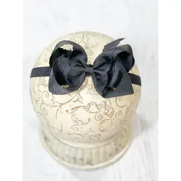 Black Scalloped Headband