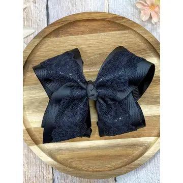 Chantilly Lace Hair Bow