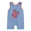 Denim Look Crawfish Romper