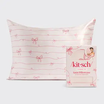 Striped Bows Pillowcase