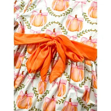 Coquette Pumpkin Dress