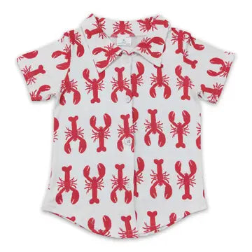 Crawfish Button Up Shirt