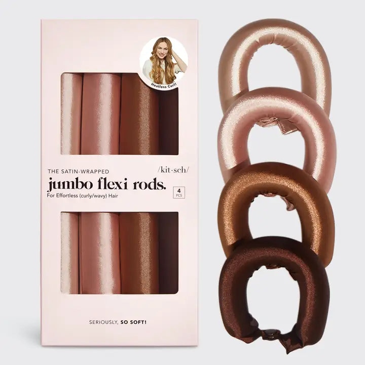 Rosewood Satin Jumbo Flexi Rods
