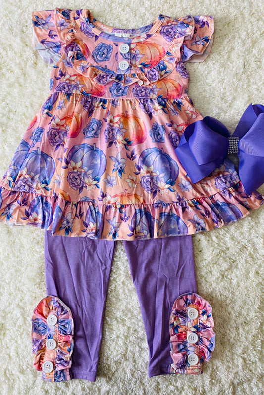 Floral & Pumpkin Set