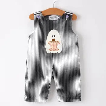 Striped Ghost Overalls
