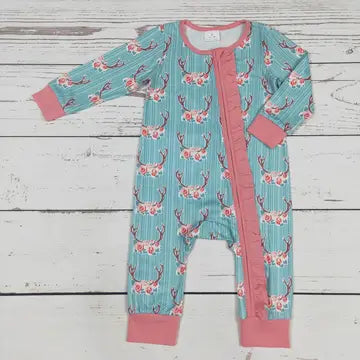 Deer Flower Printed Sleeper