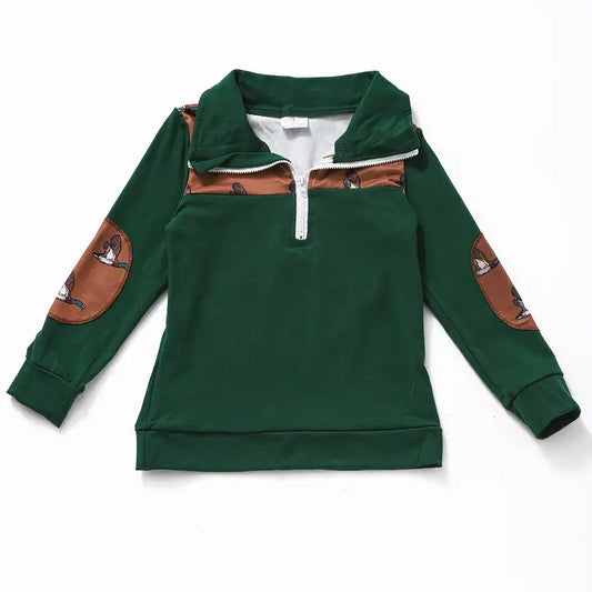Green Duck Pullover
