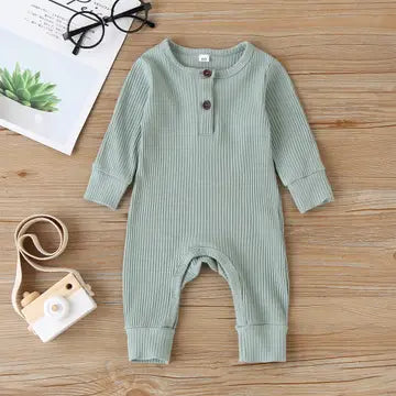 Green Knitted Style Cardigan Sleeper