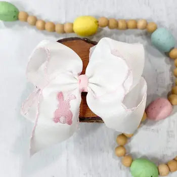 Hippity Hop Bunny Embroidered Headband