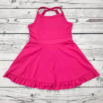 Hot Pink Athletic Dress