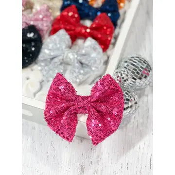 Sequin Bow