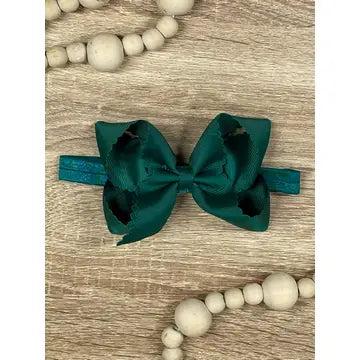 Scalloped Bow Headband