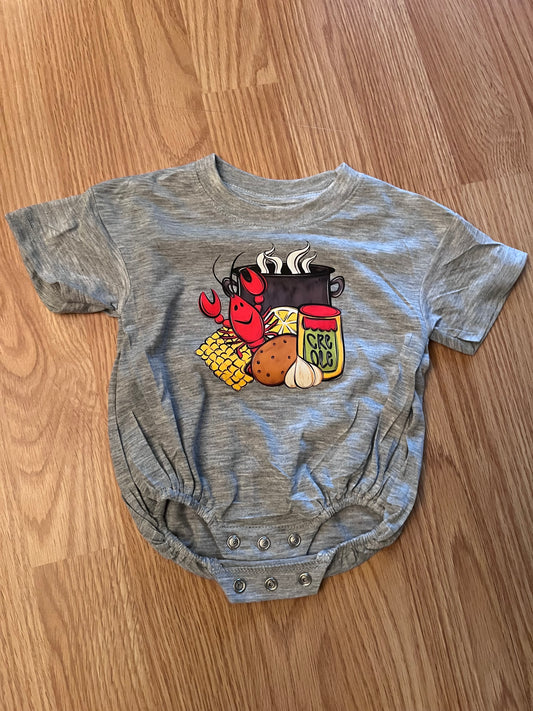 Crawfish Boil Onesie