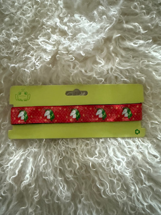 Christmas Unicorn Adjustable Headband