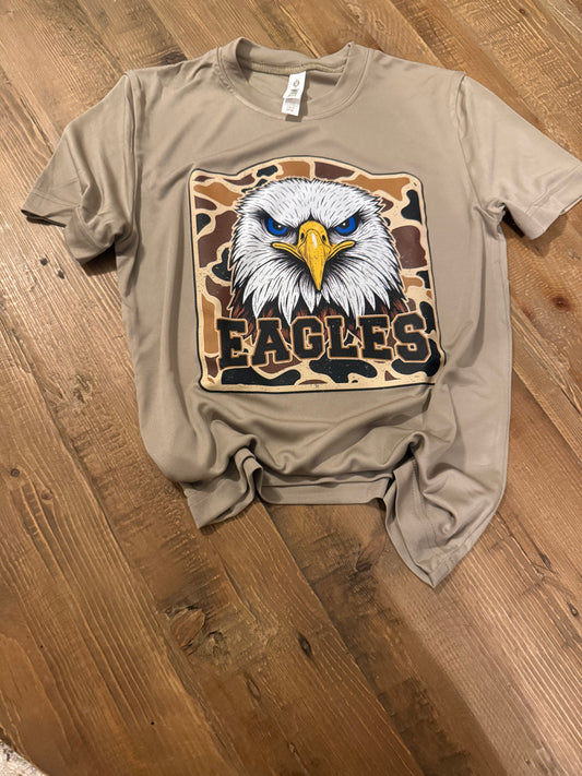 Camo Performance Eagles Shirt