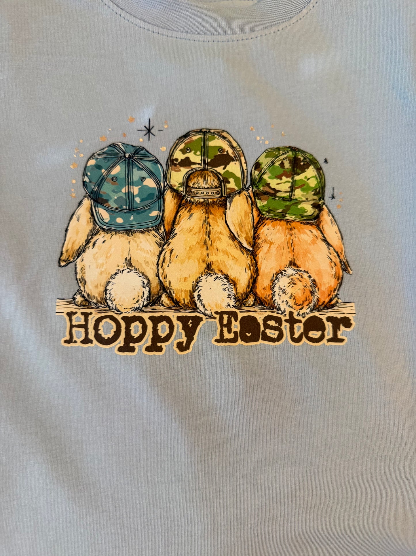 Toddler Blue Hoppy Easter