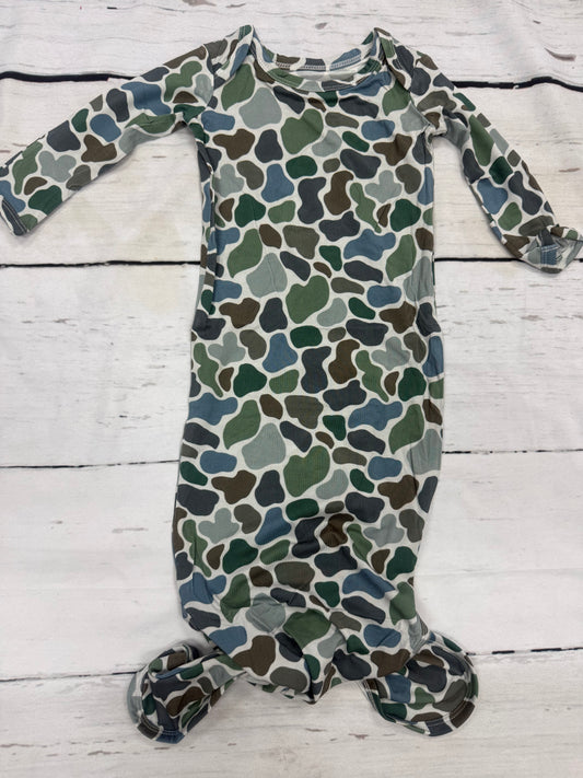 Camo Knotted Gown