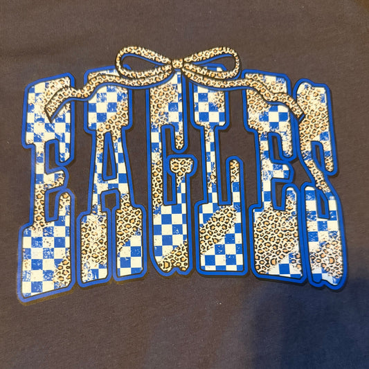 Eagles Leopard Bow Shirt