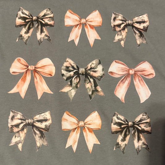 Camo Bows T-Shirt