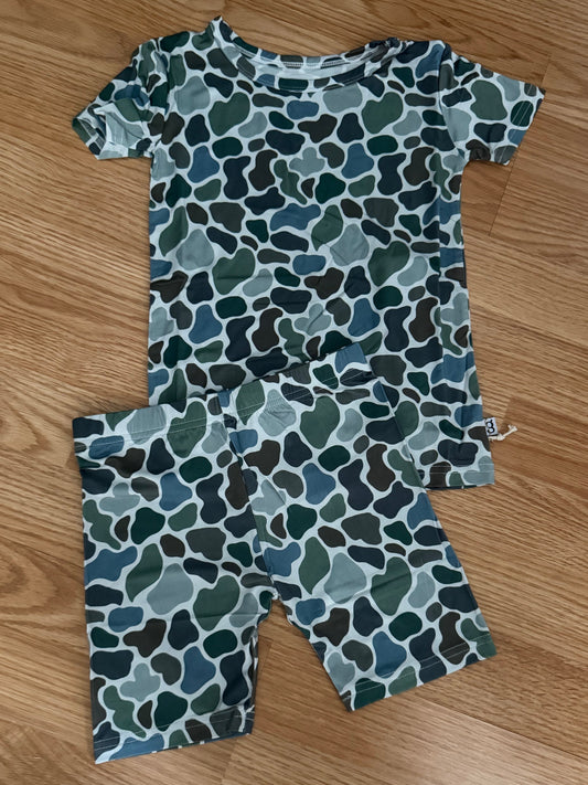 Camo Pajama Set