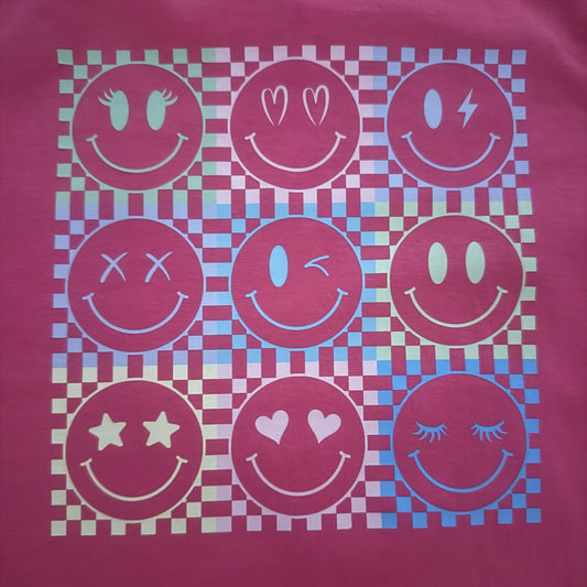 Hot Pink Emoji T-Shirt