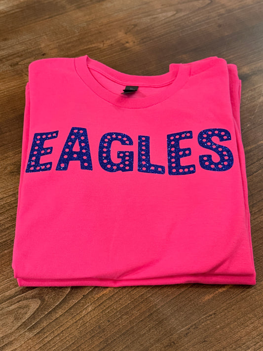 1013 - Pink Eagles with Dots