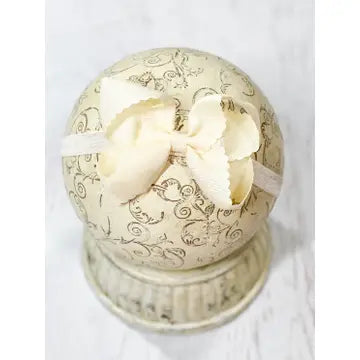 Ivory Scalloped Headband